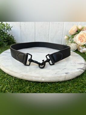 AIMEE  Kestenberg leather strap black / NEW